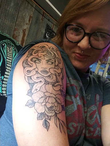 Explore small plant tattoo ideas, creative tattoo ideas in Longview, available at Heart Attack Tattoo