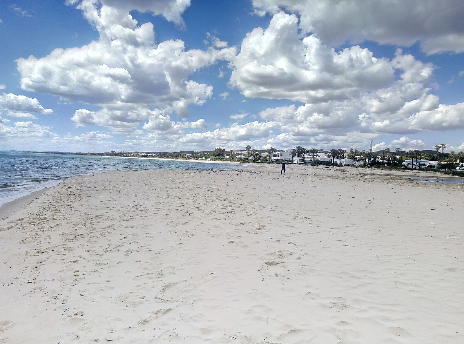 Photo of Plage de Hammamet with partly clean level of cleanliness