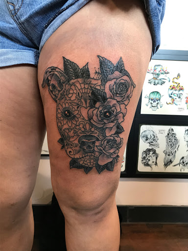 Explore lily of the valley tattoo ideas, creative tattoo ideas in Libertyville, available at Lucky Seven Tattoo