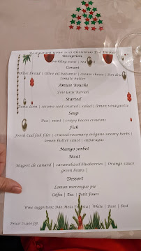 Menu du Restaurante Goya à Funchal