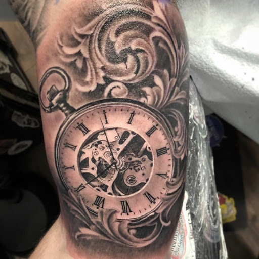 Find ideas for number tattoos for your next unique tattoo in Atlanta at Golden Anchor Tattoo