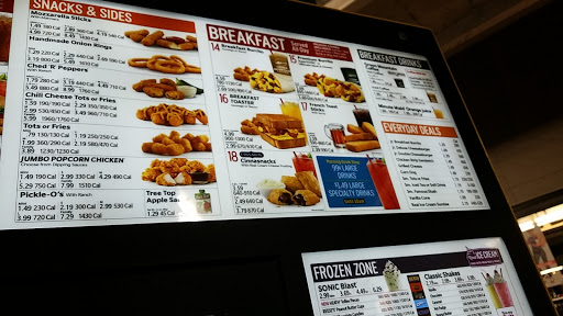 Fast Food Restaurant «Sonic Drive-In», reviews and photos, 208 W Avalon Ave, Muscle Shoals, AL 35661, USA