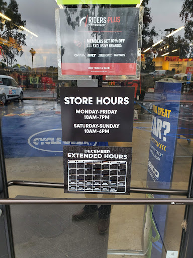 Motorcycle Parts Store «Cycle Gear», reviews and photos, 3386 Tyler St, Riverside, CA 92503, USA