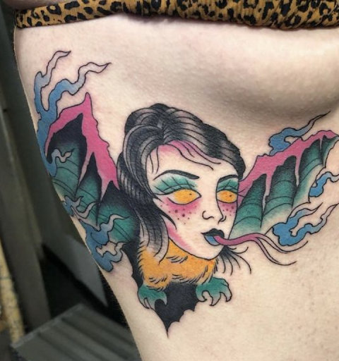 Explore dice tattoo ideas, creative tattoo ideas in Saint Paul, available at Black Coffin Tattoo