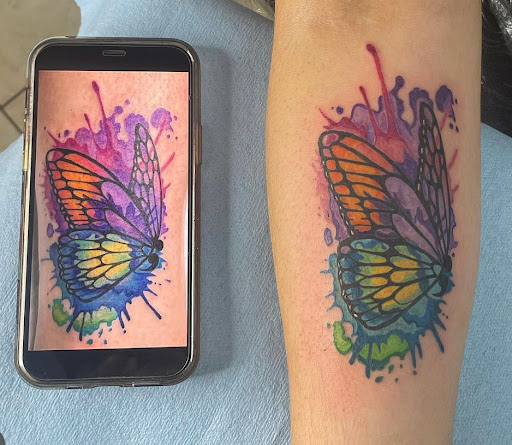 Explore broly tattoo ideas, creative tattoo ideas in Morrow, available at 231 Ink