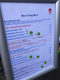 Wen Cheng 3 à Berlin menu