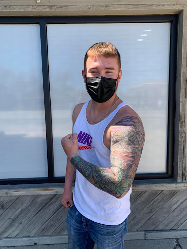 Explore male forearm tattoos ideas, creative tattoo ideas in Green Bay, available at Darkside Tattoo By Jesse Skywalker