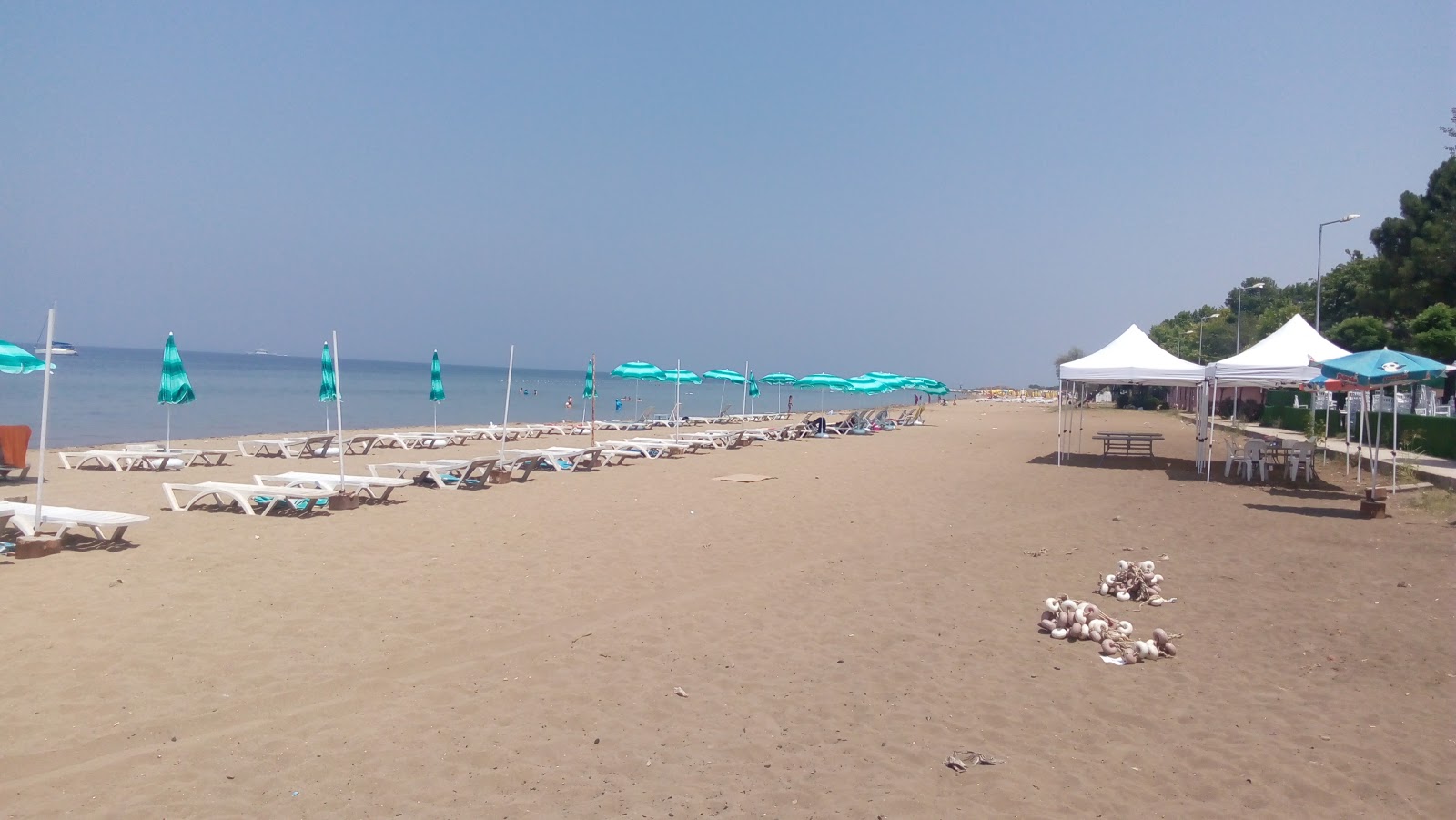 Foto von Yalova Plaji mit geräumiger strand