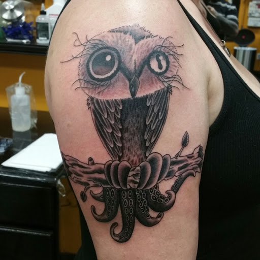 Explore integrity tattoo ideas, creative tattoo ideas in Stockton, available at THE PIRATES LOUNGE TATTOO PARLOR