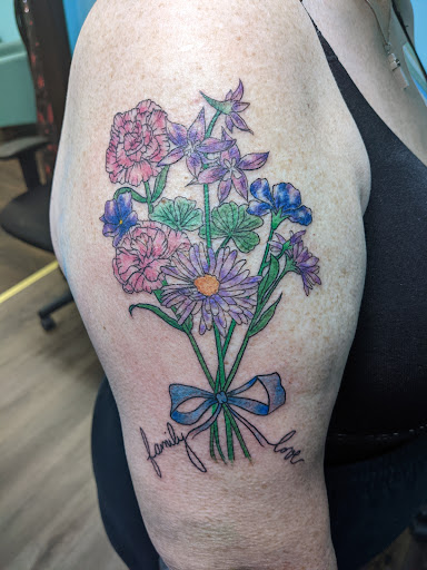 Explore greek mythology tattoo ideas, creative tattoo ideas in Spirit Lake, available at Painted Ladies Tattoo & Piercing