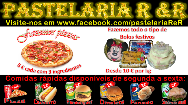 Avaliações doPastelaria R & R em Moita - Cafeteria