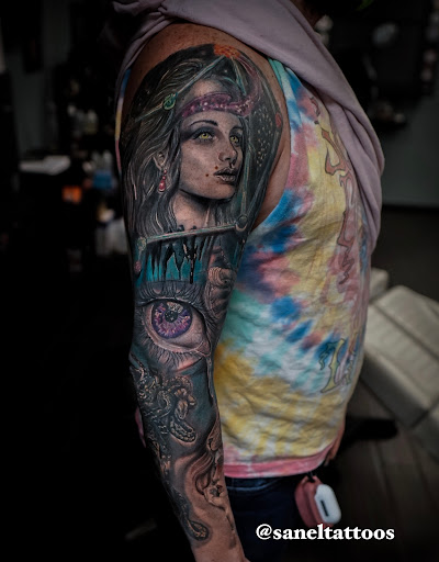 Explore resident evil tattoo ideas, creative tattoo ideas in North Brunswick, available at Orpheus Tattoo Studio