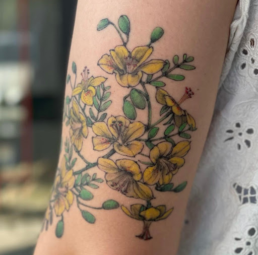 Explore road runner tattoo ideas, creative tattoo ideas in Gilbert, available at Fifth Estate Tattoo