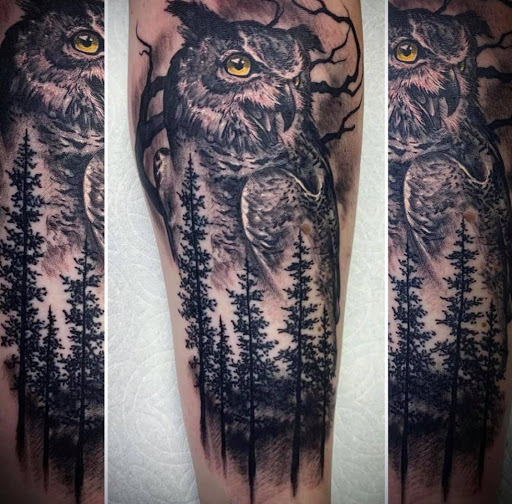 Explore lily tattoo ideas, creative tattoo ideas in North Berwick, available at Skull and Snake Tattoo Studio Art Gallery