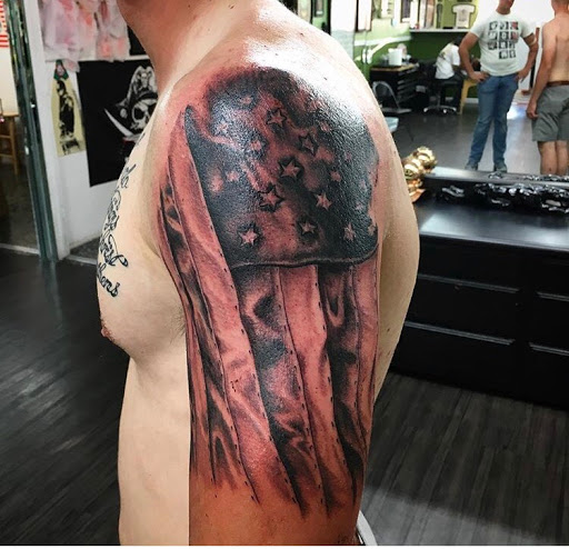 Explore blackbeard tattoo ideas, creative tattoo ideas in Twentynine Palms, available at Hilltop Tattoo Company