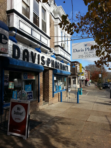 Davis Pharmacy, 4523 Baltimore Ave, Philadelphia, PA 19143, USA, 