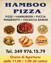 Restaurant de hamburgers HAMBOO - Pizza, Panzerotti, Hamburger à Genoa (la carte)