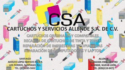 Cartuchos Y Servicios Allende S.A. de C.V.