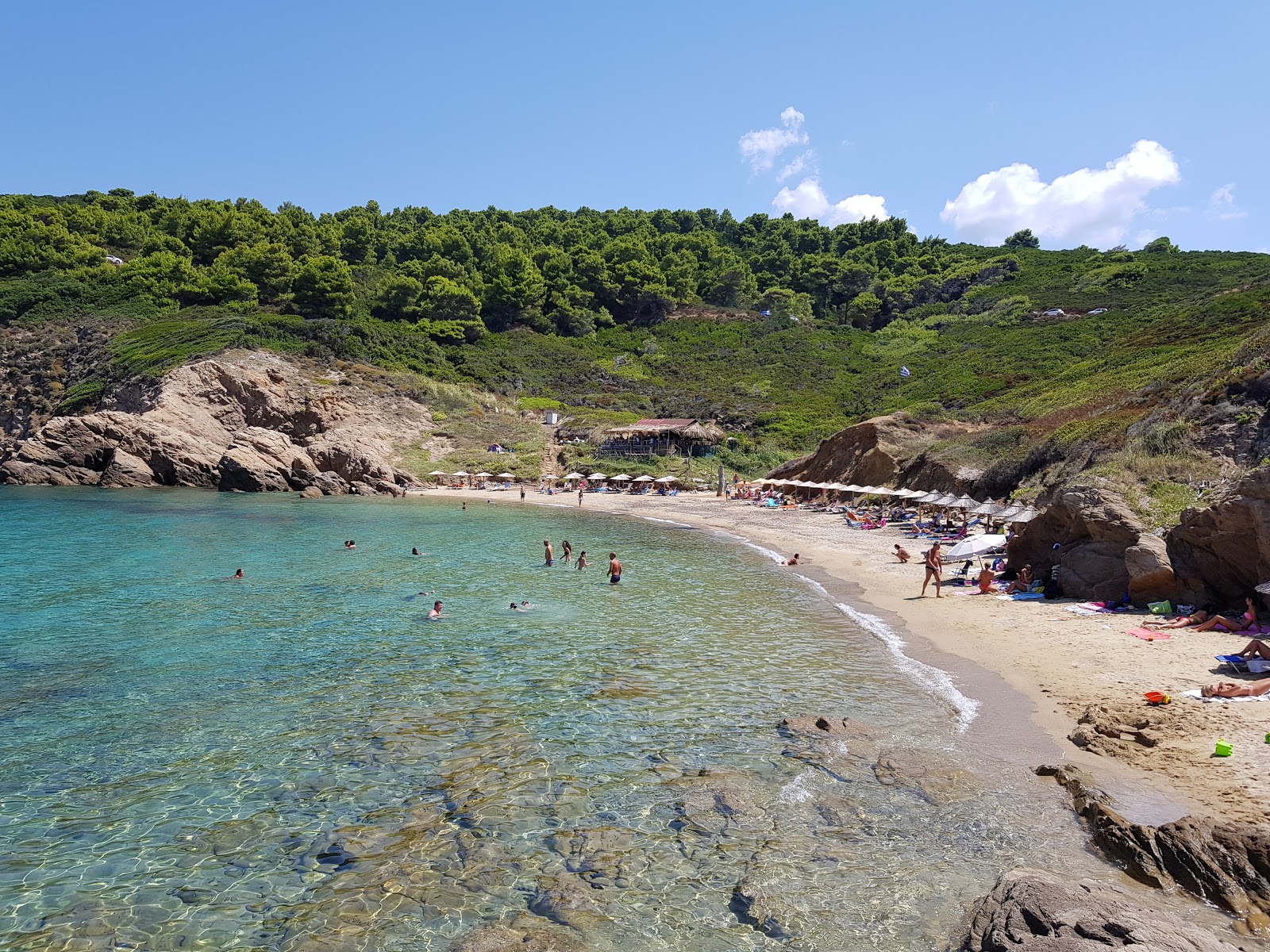 Foto di Krifi Ammos con una superficie del acqua cristallina