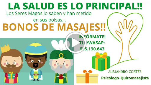 Psicólogo & Quiromasajista Alejandro Cortés en Valencia, Valencia