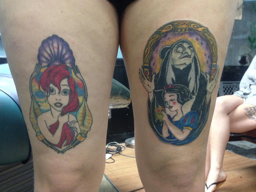 Explore flower name tattoo ideas, creative tattoo ideas in Monticello, available at 850 Tattoo Co.