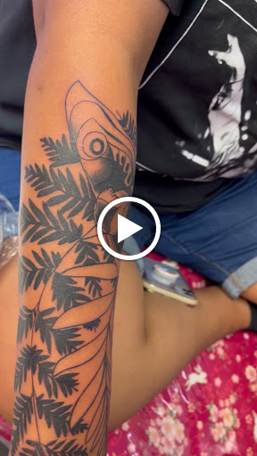 Explore shoulder cover up tattoo ideas, creative tattoo ideas in Sioux City, available at Inkspired Atelier