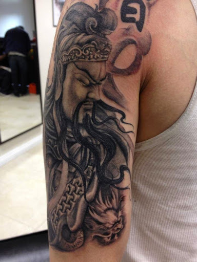 Explore rune tattoo ideas, creative tattoo ideas in Arcadia, available at Fresh Ink Tattoos