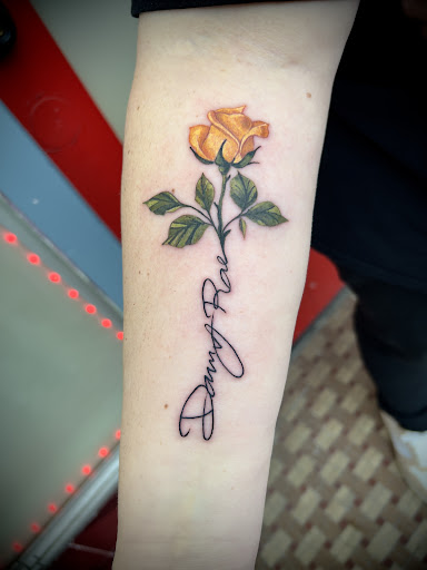 Explore rip tattoos ideas, creative tattoo ideas in Castle Rock, available at Hidden Thorn Tattoo Studio