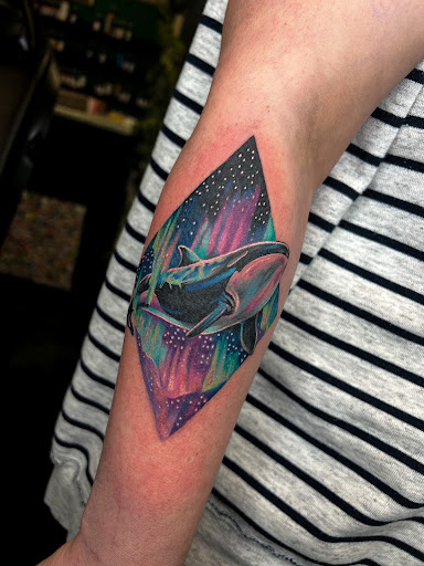 Explore add on tattoo ideas, creative tattoo ideas in Fairmont, available at Heretic Ink