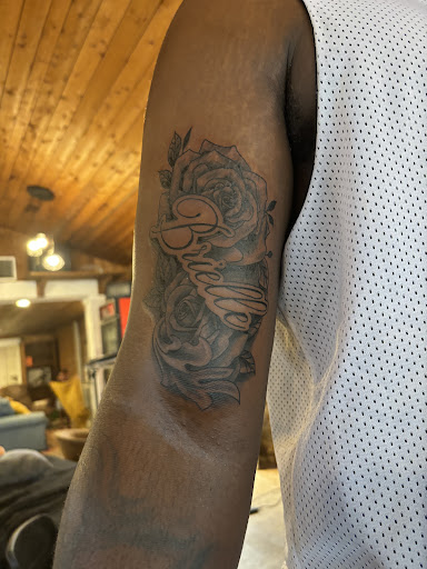 Explore tattoo ideas broken heart, creative tattoo ideas in Broxton, available at Seratonin Tattoo Parlor