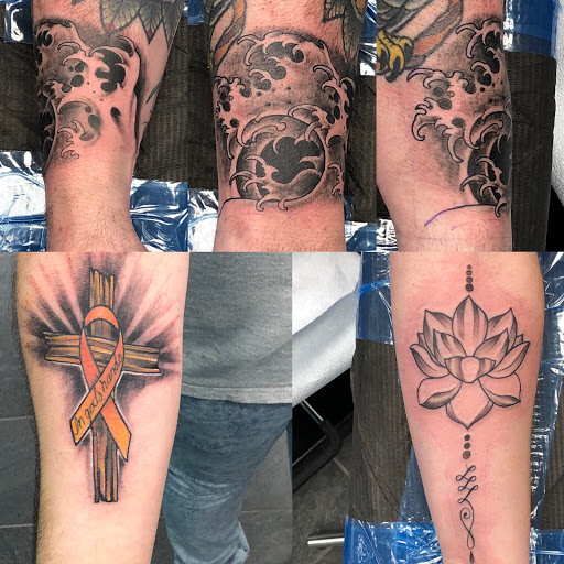 Explore tattoo fill in ideas, creative tattoo ideas in Lockport, available at Archer Ink Tattoo
