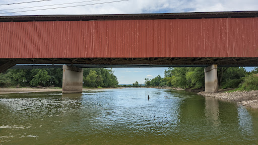 Tourist Attraction «Medora Covered Bridge», reviews and photos, IN-235, Vallonia, IN 47281, USA