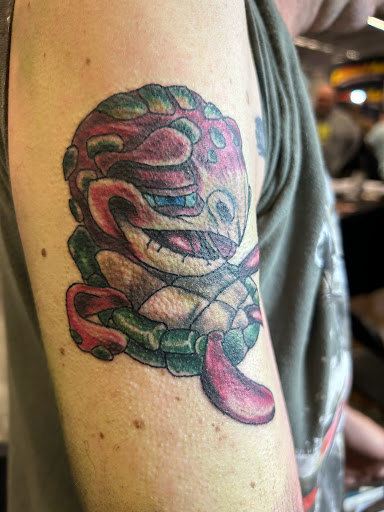 Explore fire tattoos ideas, creative tattoo ideas in Dayton, available at Uppity Tattoos