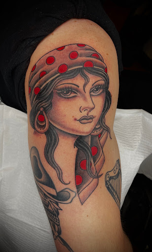 Explore halloween tattoo ideas for men, creative tattoo ideas in Providence, available at The Torchbearer Tattoo