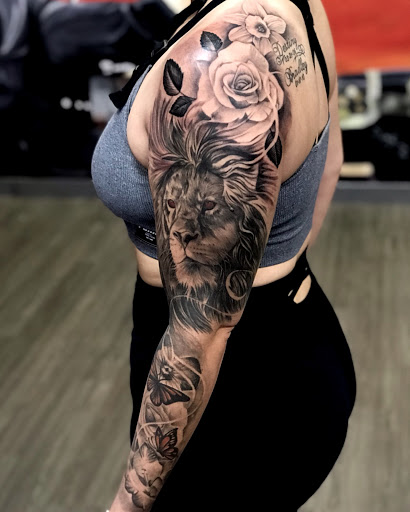 Explore small beach tattoo ideas, creative tattoo ideas in Mesa, available at Smiley Ink Tattoos