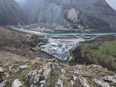 Chantier TELT à Saint-Martin-de-la-Porte