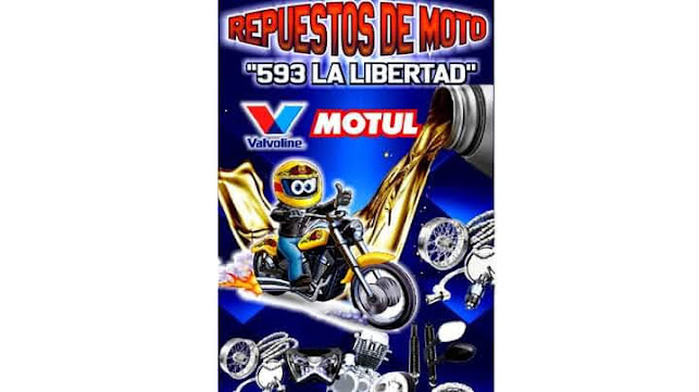 Opiniones de Repuestos de moto 593 La Libertad en La Libertad - Tienda de motocicletas