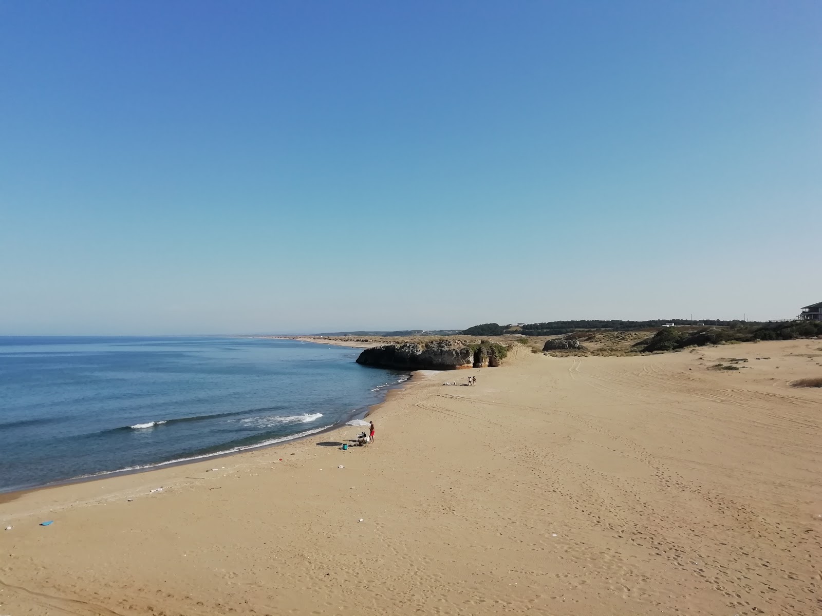 Fotografija Babali Plaji z svetel pesek površino