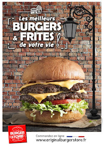 Hamburger du Restaurant de hamburgers Original Burger Store Vendôme (Restaurant franchisé) à Vendôme - n°12