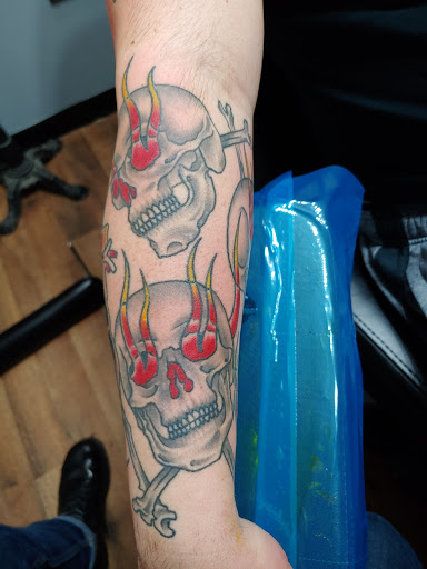 Explore john deere tattoo ideas, creative tattoo ideas in Bargersville, available at Angels and Demons Tattoo