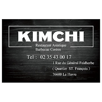 Kimchi à Le Havre carte