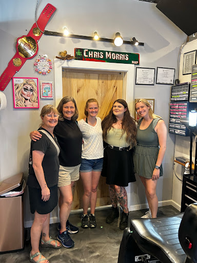 Explore men's side neck tattoo ideas, creative tattoo ideas in Charlottesville, available at Acme Tattoo and Piercing