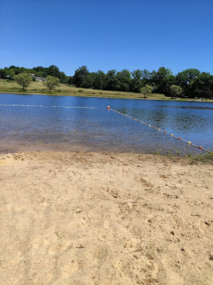 Etang de Fontalavie (baignade) à Chamboulive
