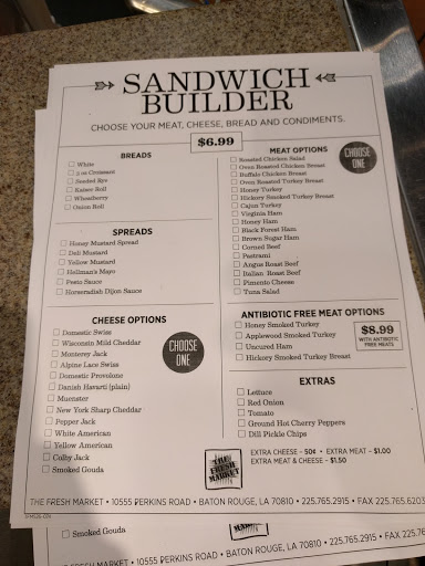 Grocery Store «The Fresh Market», reviews and photos, 10555 Perkins Rd, Baton Rouge, LA 70810, USA