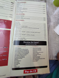 Soleva à Fontaine-de-Vaucluse menu