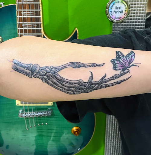 Explore female forearm tattoo ideas, creative tattoo ideas in Evansville, available at Ink Therapy 101