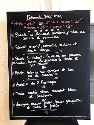 menu du restaurants Restaurant Christian Quenel à Flagey-Echézeaux