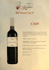 Trattoria Da Volpelli à Calzolaro menu