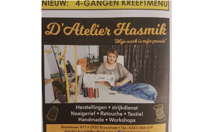 Beoordelingen van D'atelier Hasmik in Halle - Ander