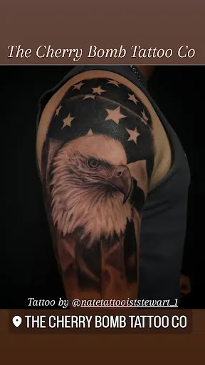 Explore cover up tattoo ideas male, creative tattoo ideas in Lees Summit, available at The Cherry Bomb Tattoo Co.